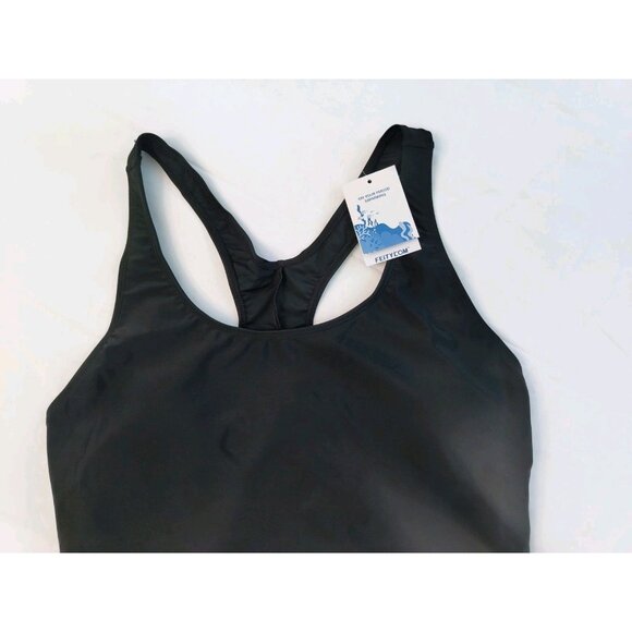 Feitycom Period Swimwear-Menstrual Swimwear One Piece Leakproof Built-in Bra XXL - Picture 3 of 15